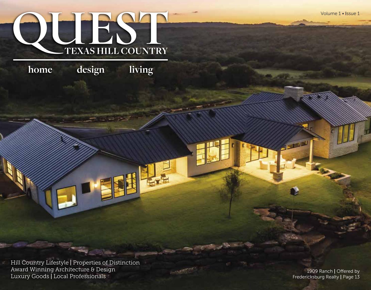 Quest Vol 1 Issue 1 by Quest Texas Issuu