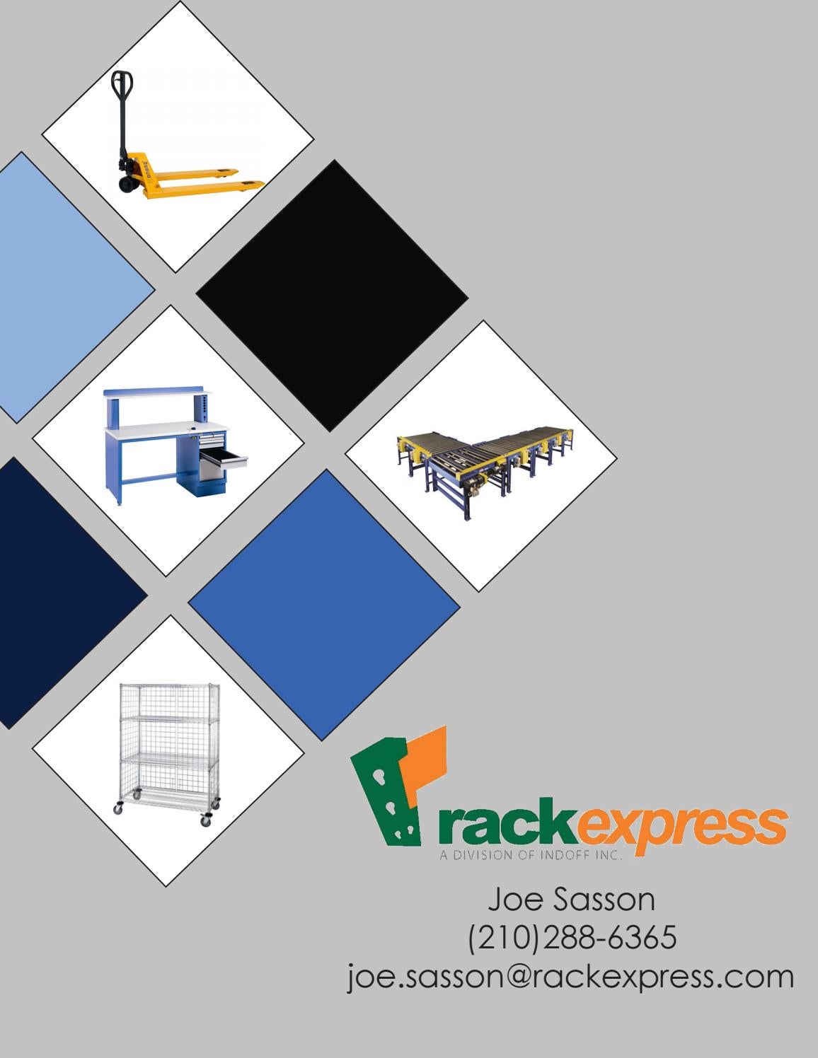 Rack Express Catalog (Sasson) by Indoff Inc. Issuu