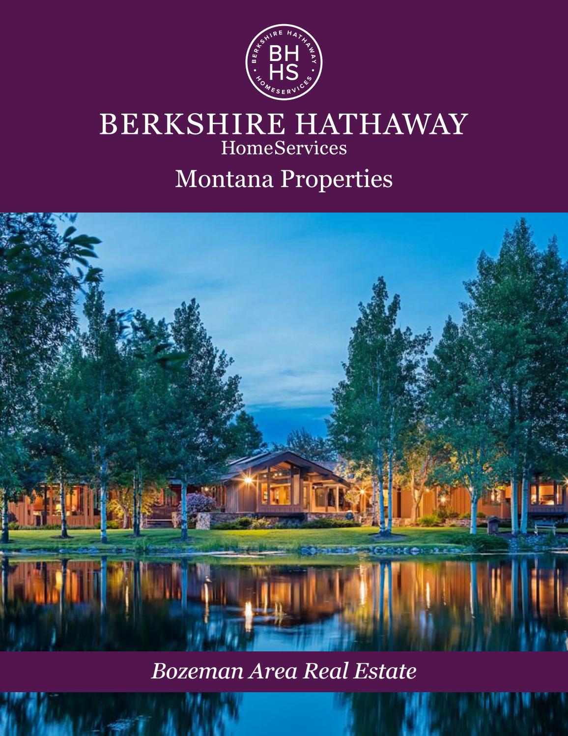 2018 Fall Bozeman Area Real Estate by Berkshire Hathaway HomeServices