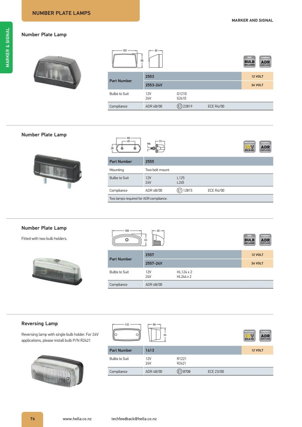 HELLA New Zealand Catalogue V15 by HELLA NZ Issuu