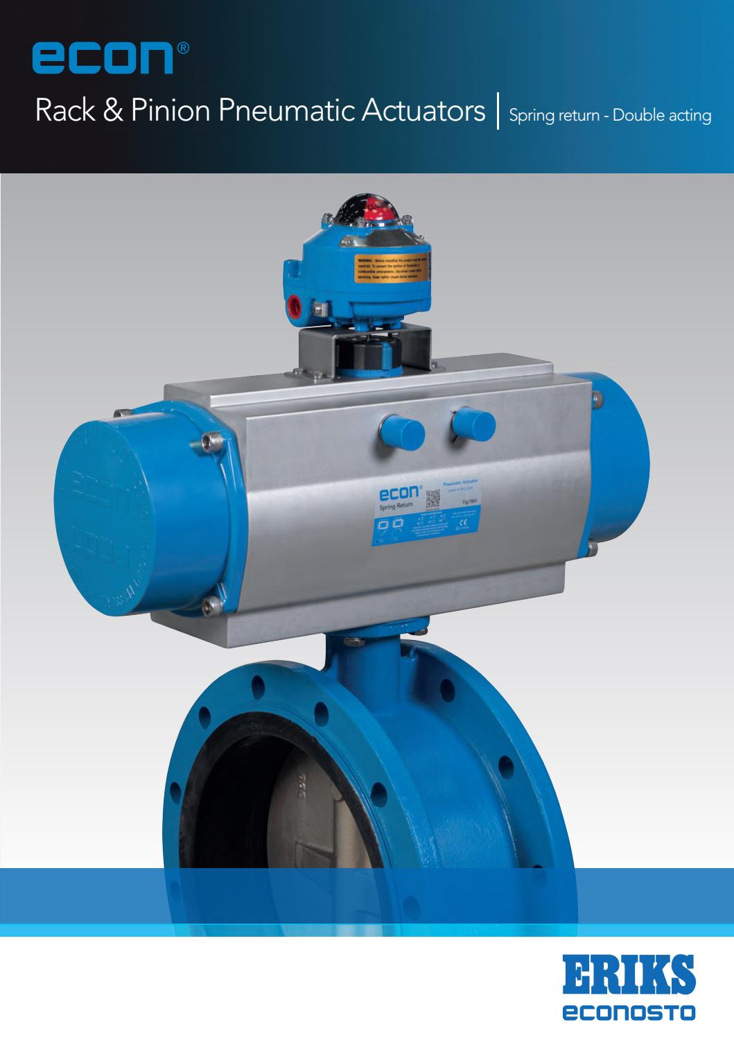 Actuator Econ Rack&Pinion EN by ERIKS Nederland Issuu