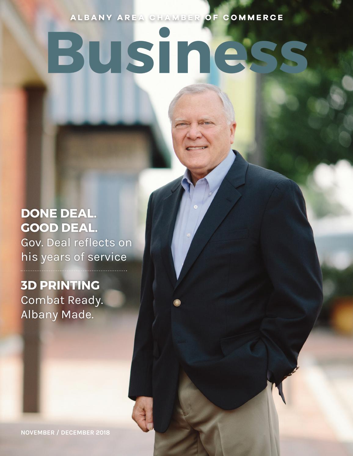 Albany Business Magazine NovemberDecember 2018 by Albany Area