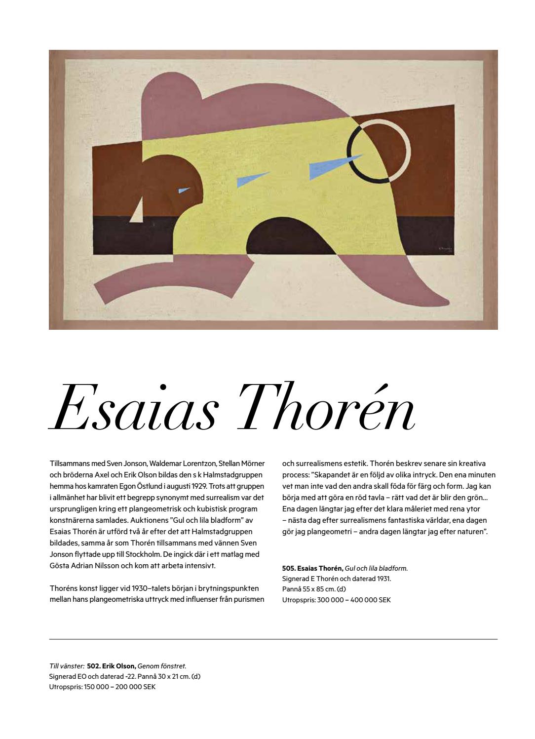 Bukowskis  Modern Art + Design No 612  November 2018  Vebuka.com