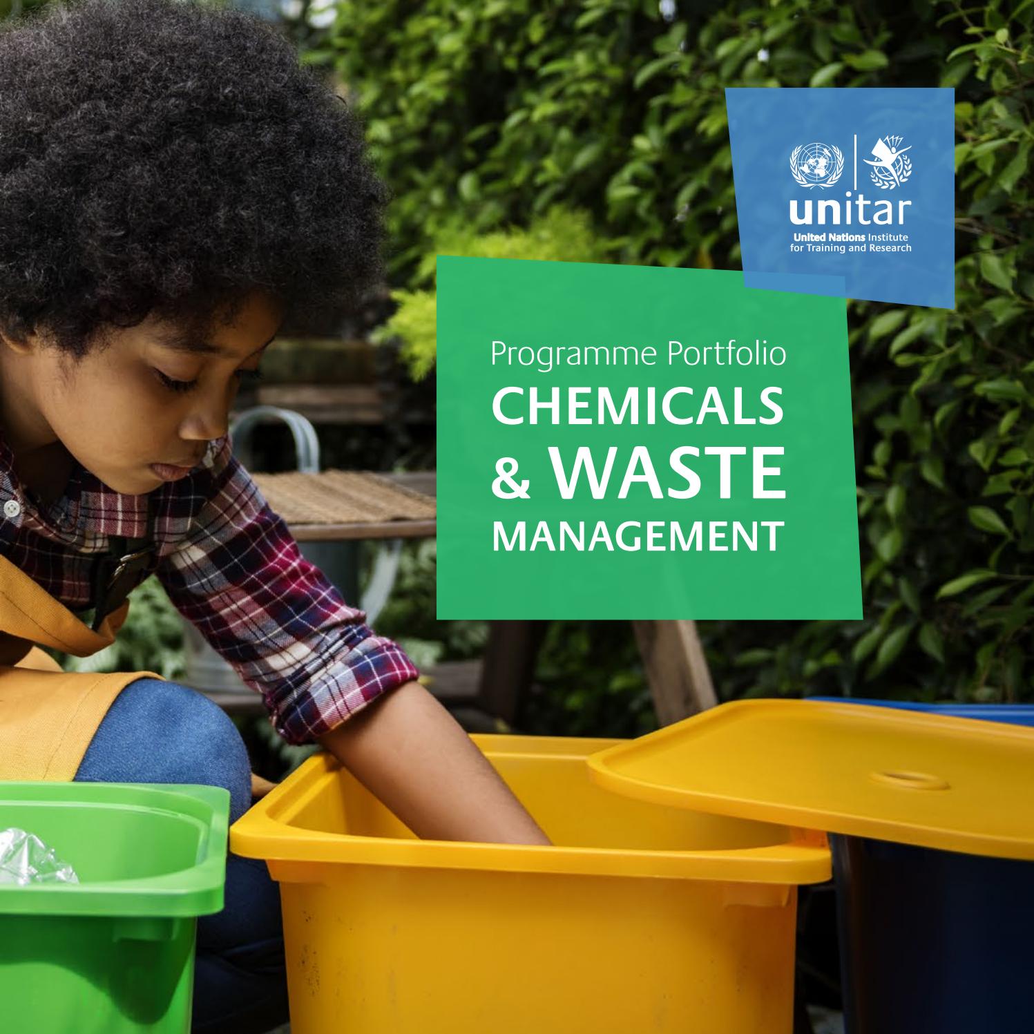 Chemicals and Waste Management Programme Portfolio by Chemicals and