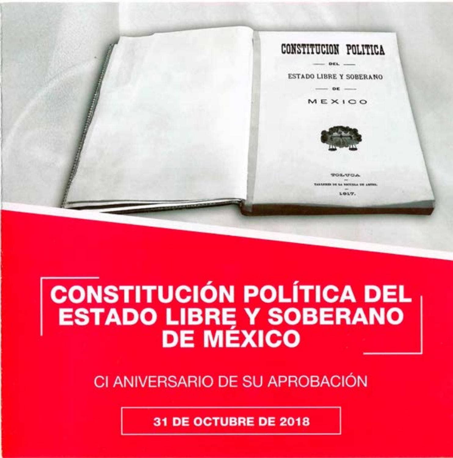 Constitución Política del Estado Libre y Soberano de México by Gem Sgg ...