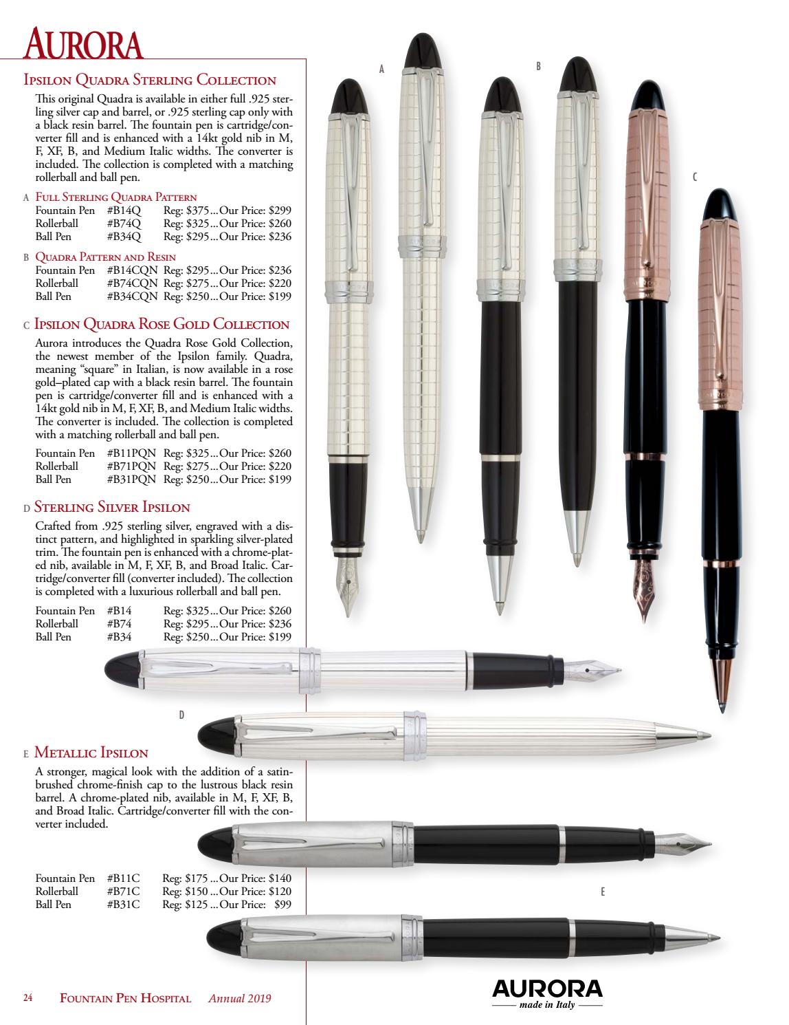 Fountain Pen Hospital Annual 2018 Catalog by Fountain Pen Hospital Issuu