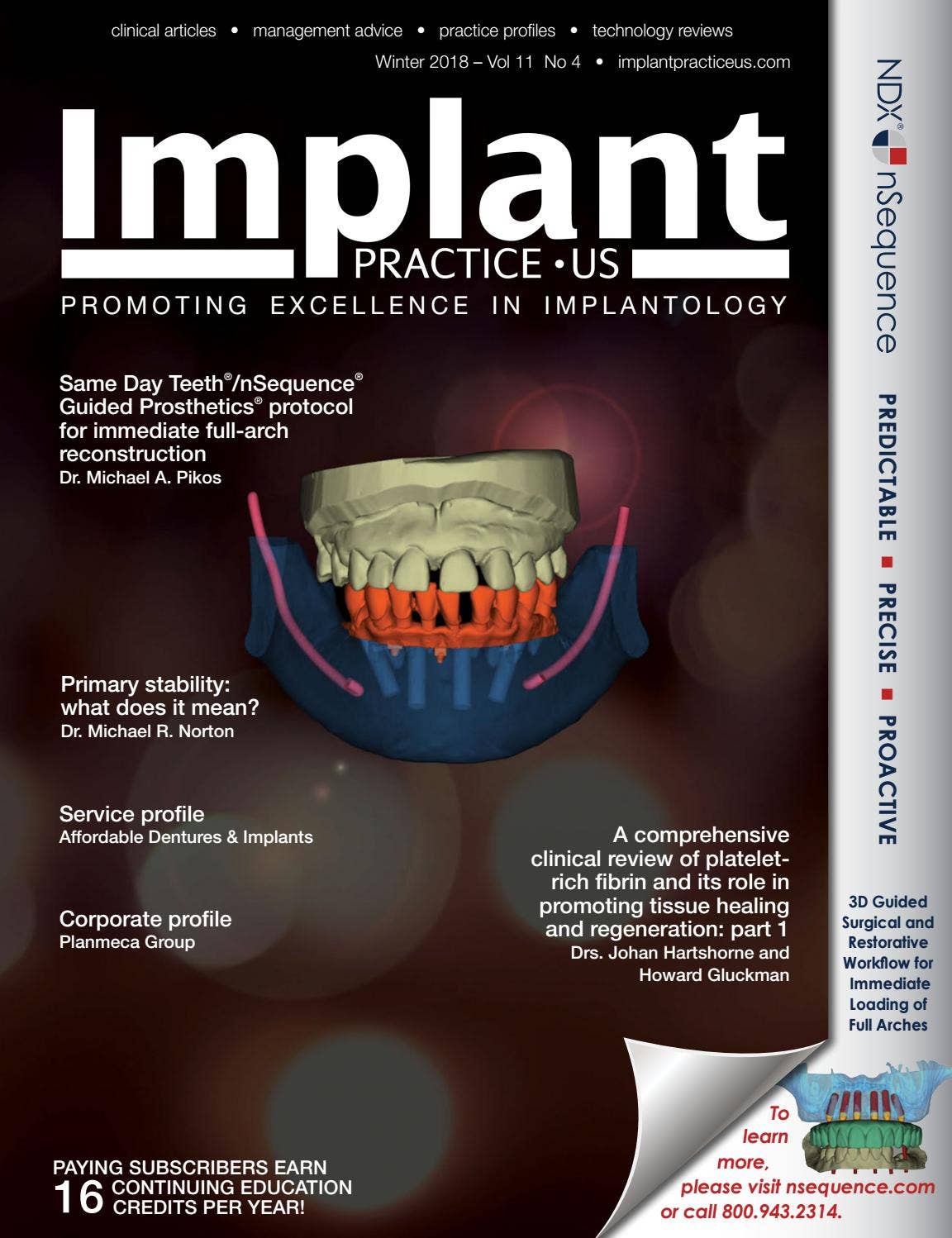 Implant Practice US Winter 2018 Vol 11 No 4 by MedMark, LLC - Issuu