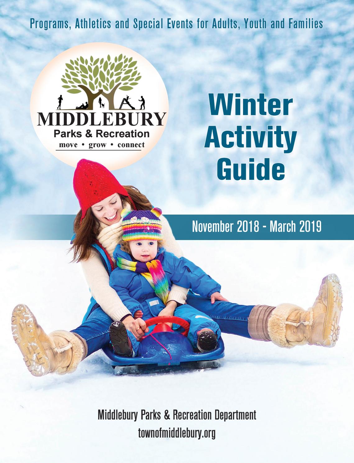 Middlebury Parks & Recreation Winter Activity Guide by AddisonPress Issuu