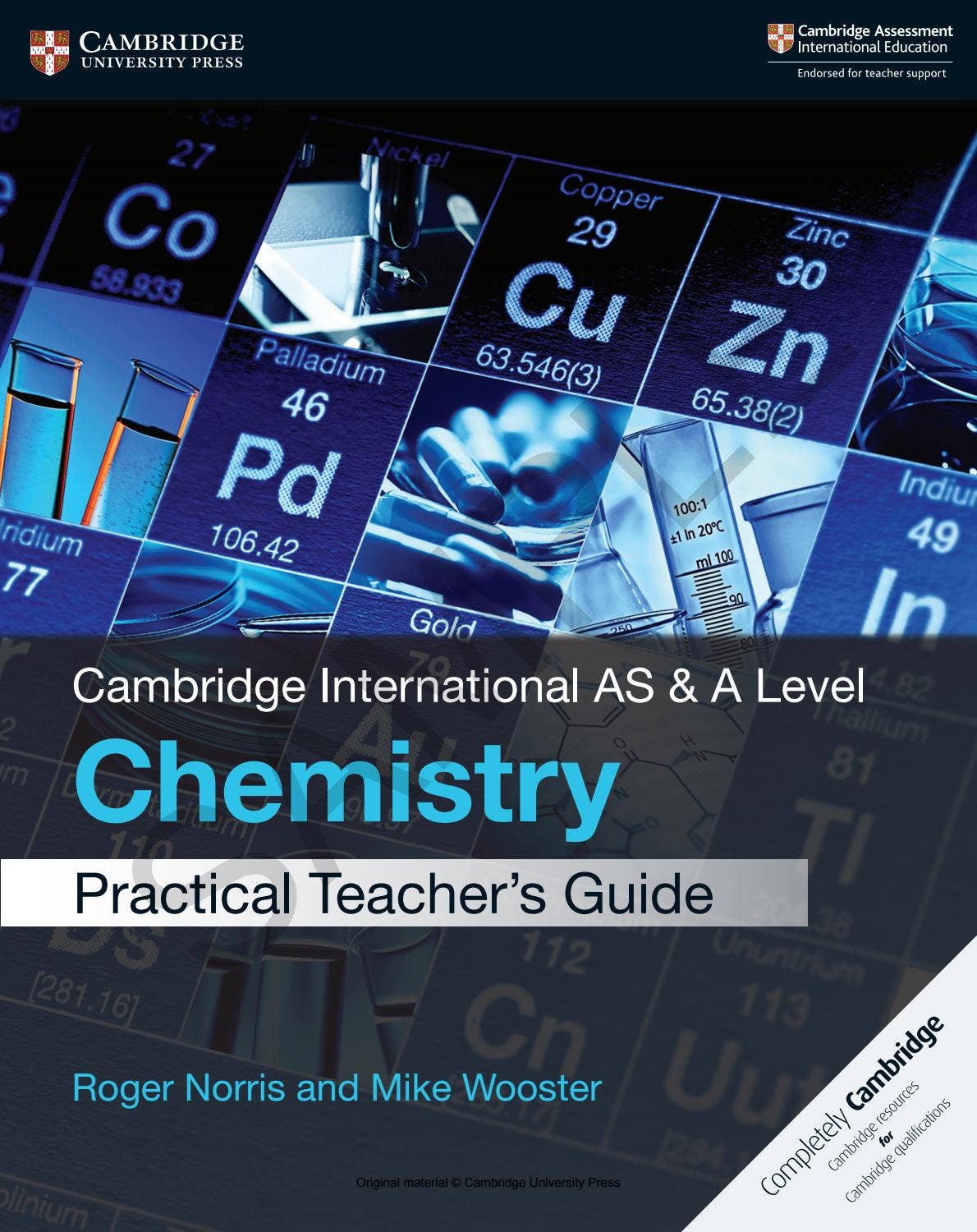 AS A Level Chemistry Teacher's Guide by Cambridge International