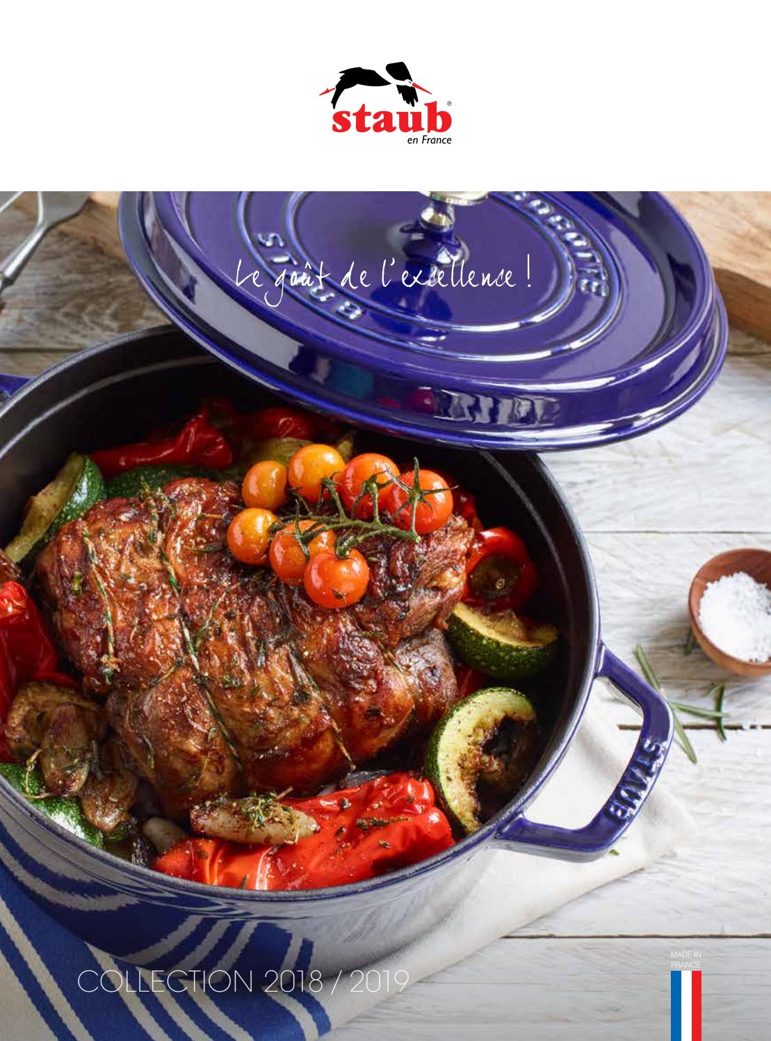 Staub 40511-970-0 Service /à Fondue en Fonte Noir Mat 16 cm
