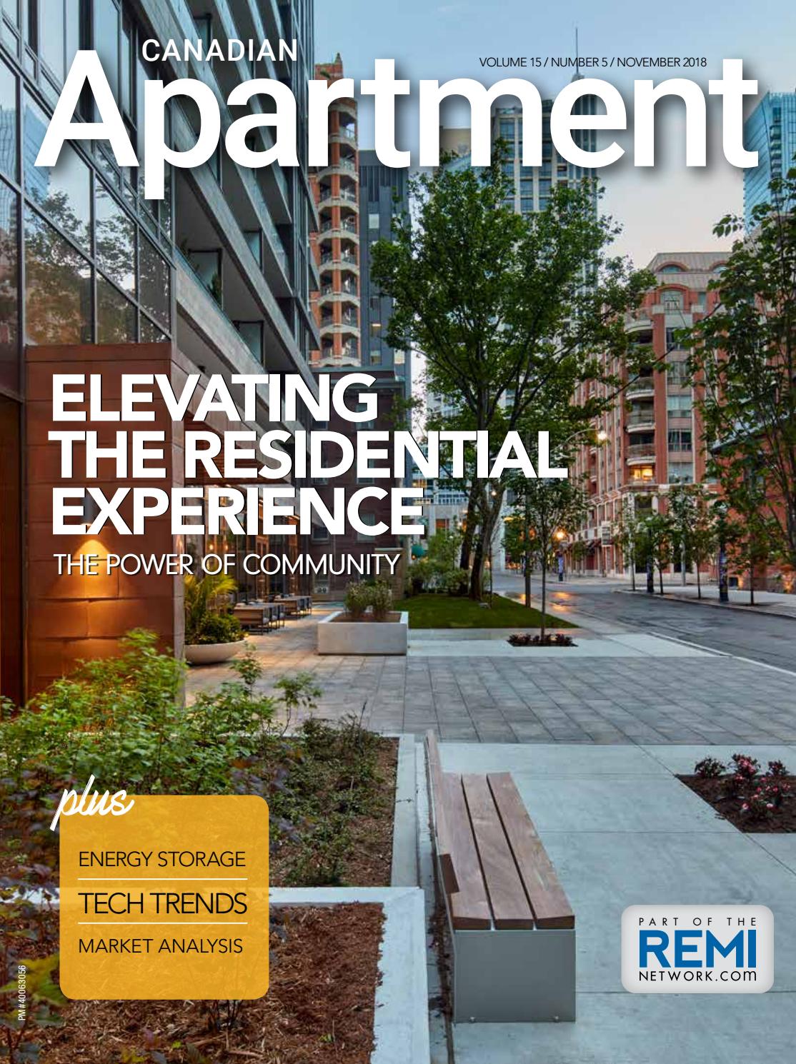 Canadian Apartment Magazine November 2018 by MediaEdge Issuu