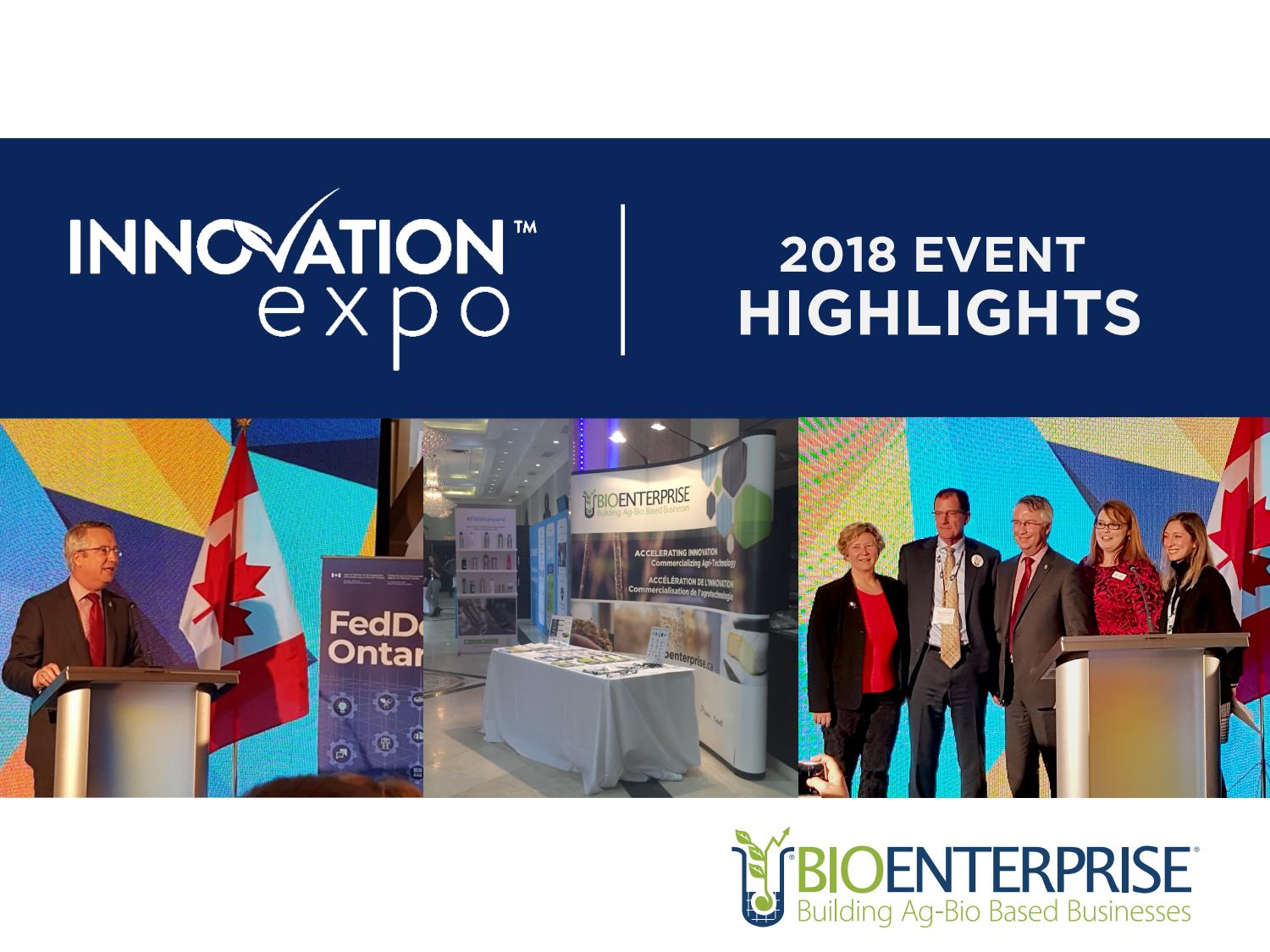 Bioenterprise Innovation Expo Highlights 2018 by Bioenterprise ...
