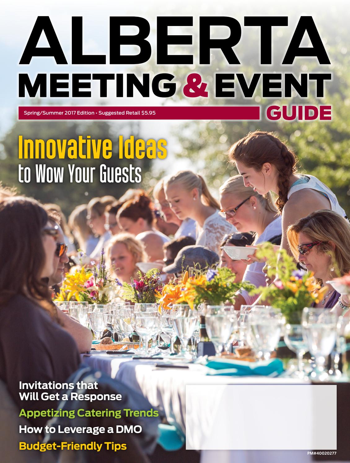 Alberta Meeting & Event Guide - Spring/ Summer 2017 by Tanner Young Publishing Group - issuu Last Impression Publishing Service - Alberta Meeting & Event Guide - Spring/Summer 2017 by Tanner Young Publishing Group - issuu