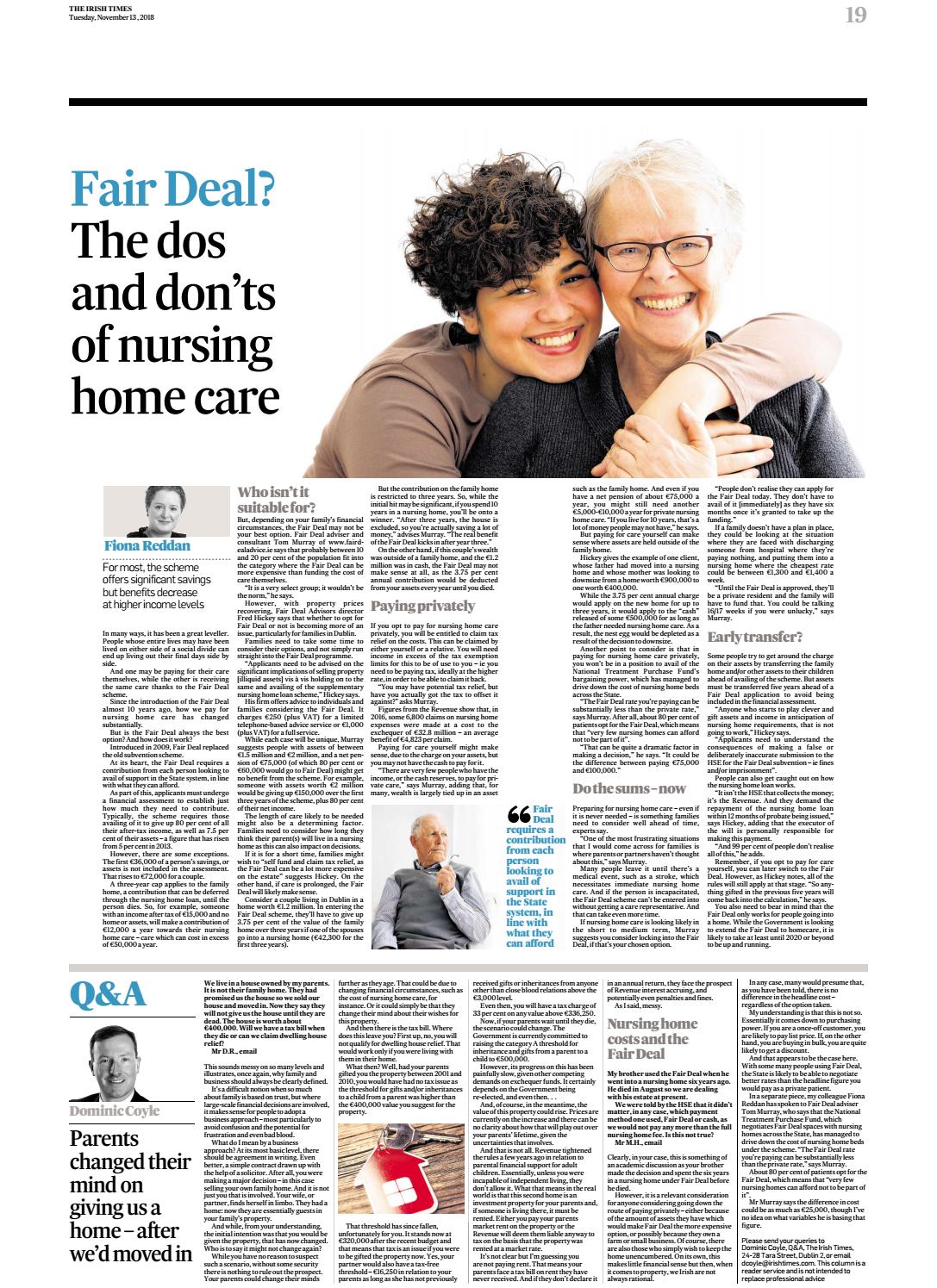 Fair Deal Home Care