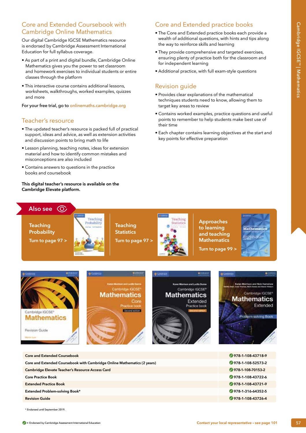 Cambridge International US Catalog by Cambridge International Education ...