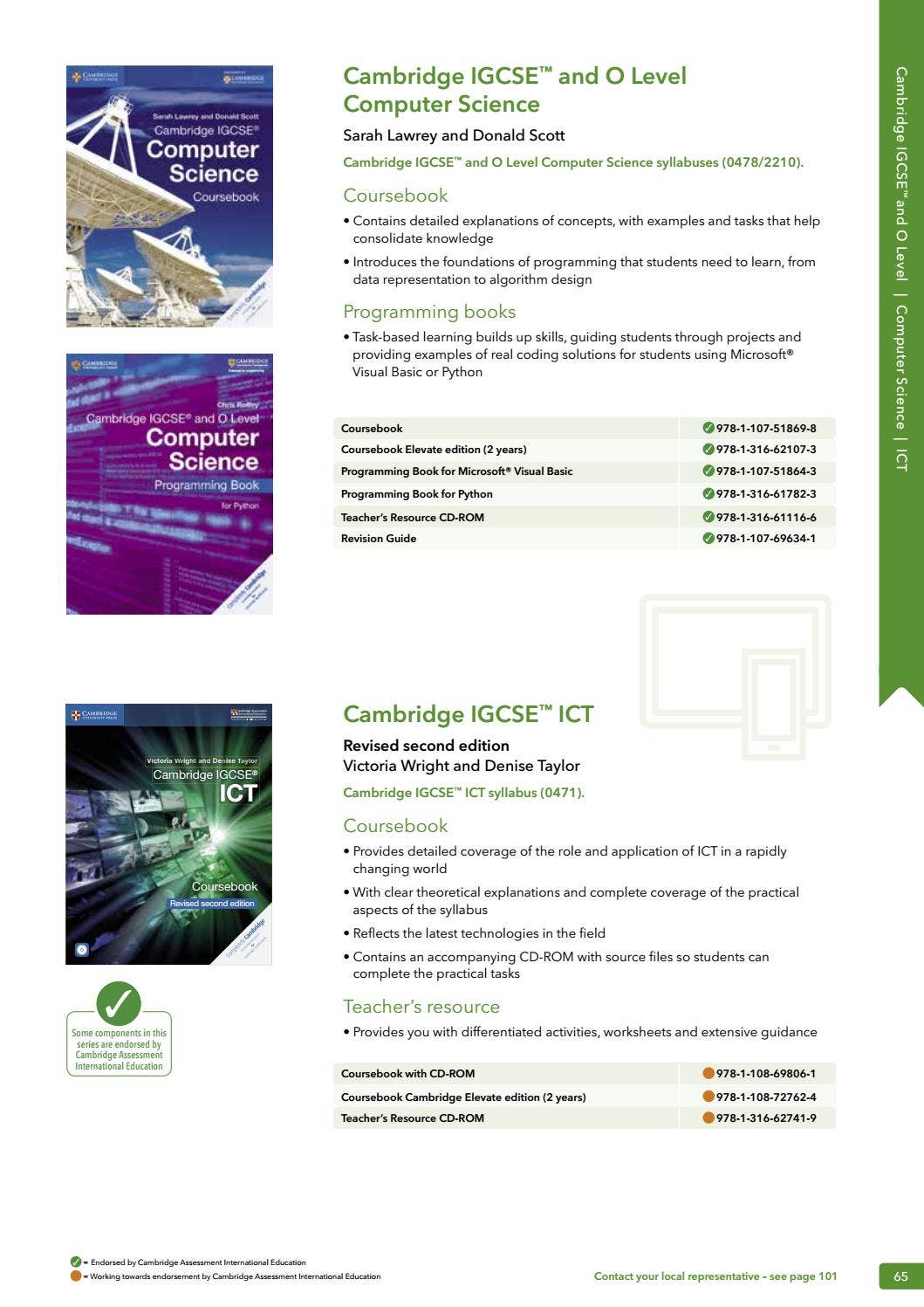 Cambridge International US Catalog by Cambridge International Education ...