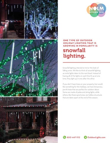 NOLM Annual Holiday Festive Event 户外照明 指南 2018 第 8 页