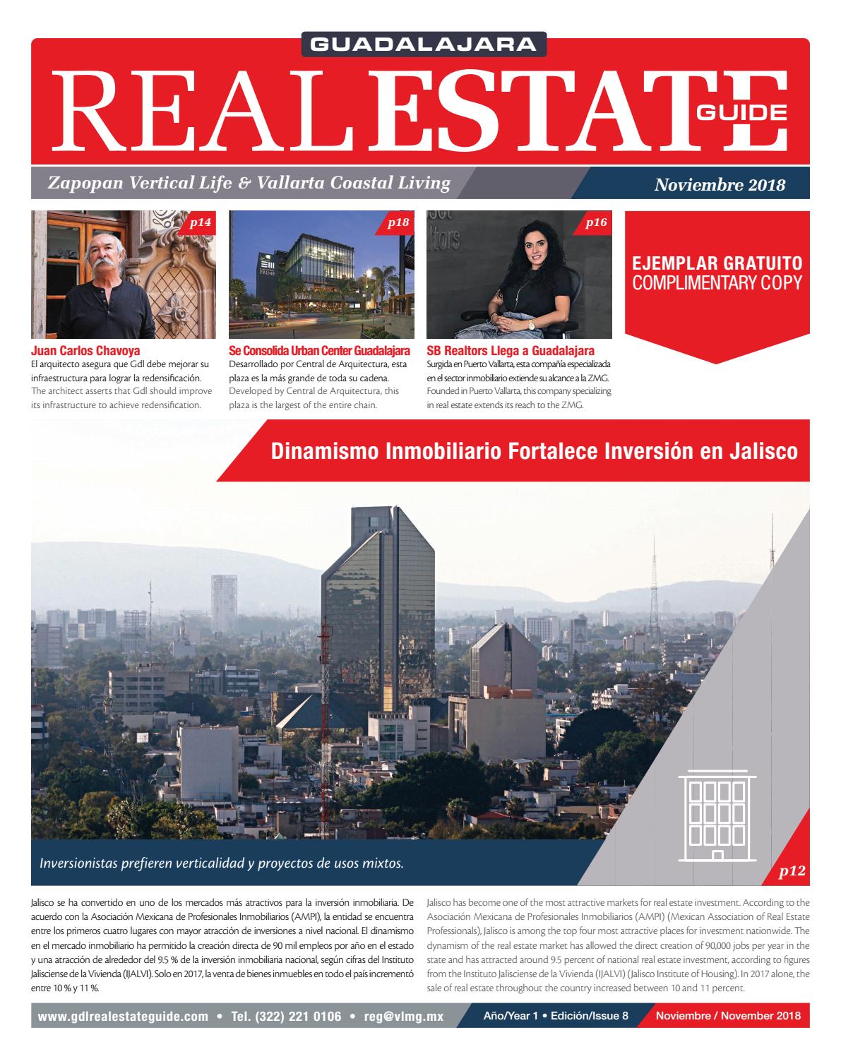 Guadalajara Real Estate Guide Noviembre 2018 by Vallarta Lifestyles
