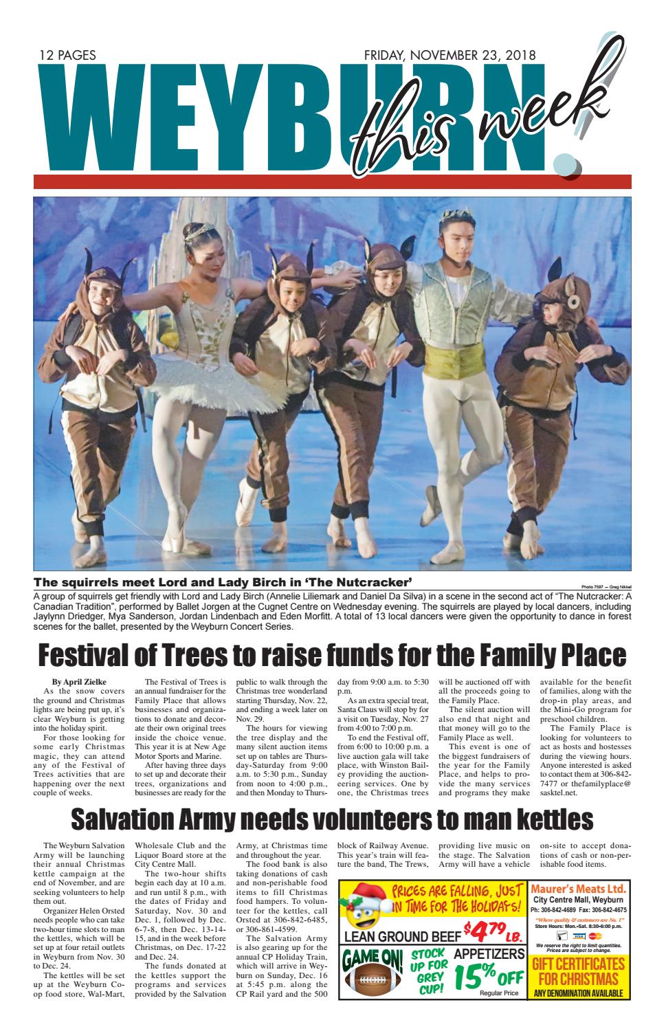 Weyburn This Week November 23 2018 By Weyburn This Week Issuu