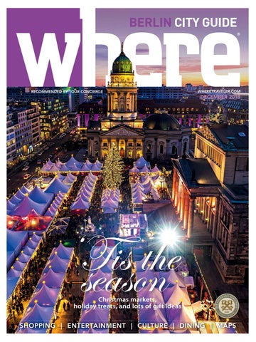 Where Magazine Berlin Dec 2018 by Morris Media Network - Issuu