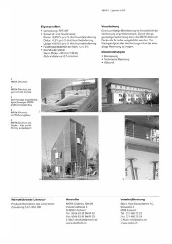 Holzprodukte für den statischen Einsatz: Teil 3 – Bausysteme für Wand