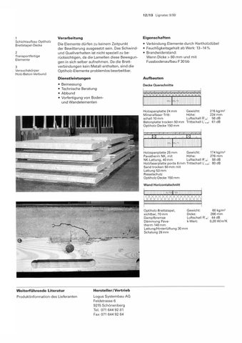 Holzprodukte für den statischen Einsatz: Teil 3 – Bausysteme für Wand