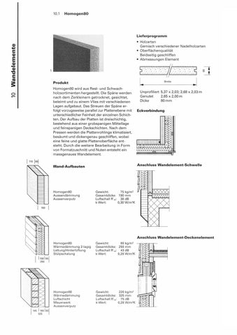 Holzprodukte für den statischen Einsatz: Teil 3 – Bausysteme für Wand