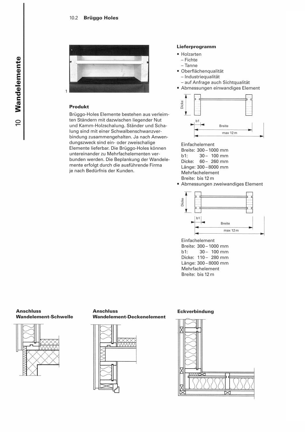 Holzprodukte für den statischen Einsatz: Teil 3 – Bausysteme für Wand