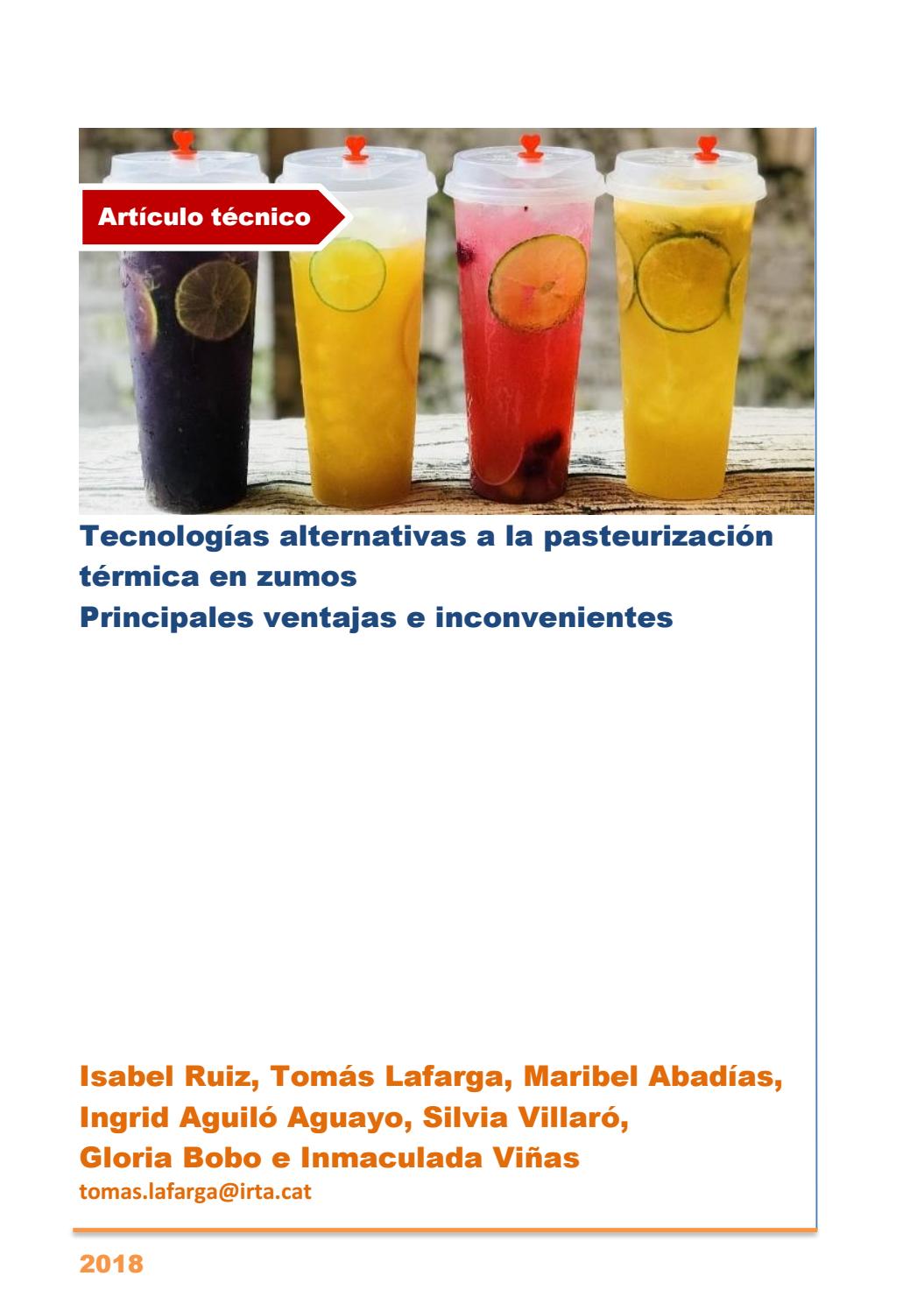 ventajas y desventajas jugo de naranja