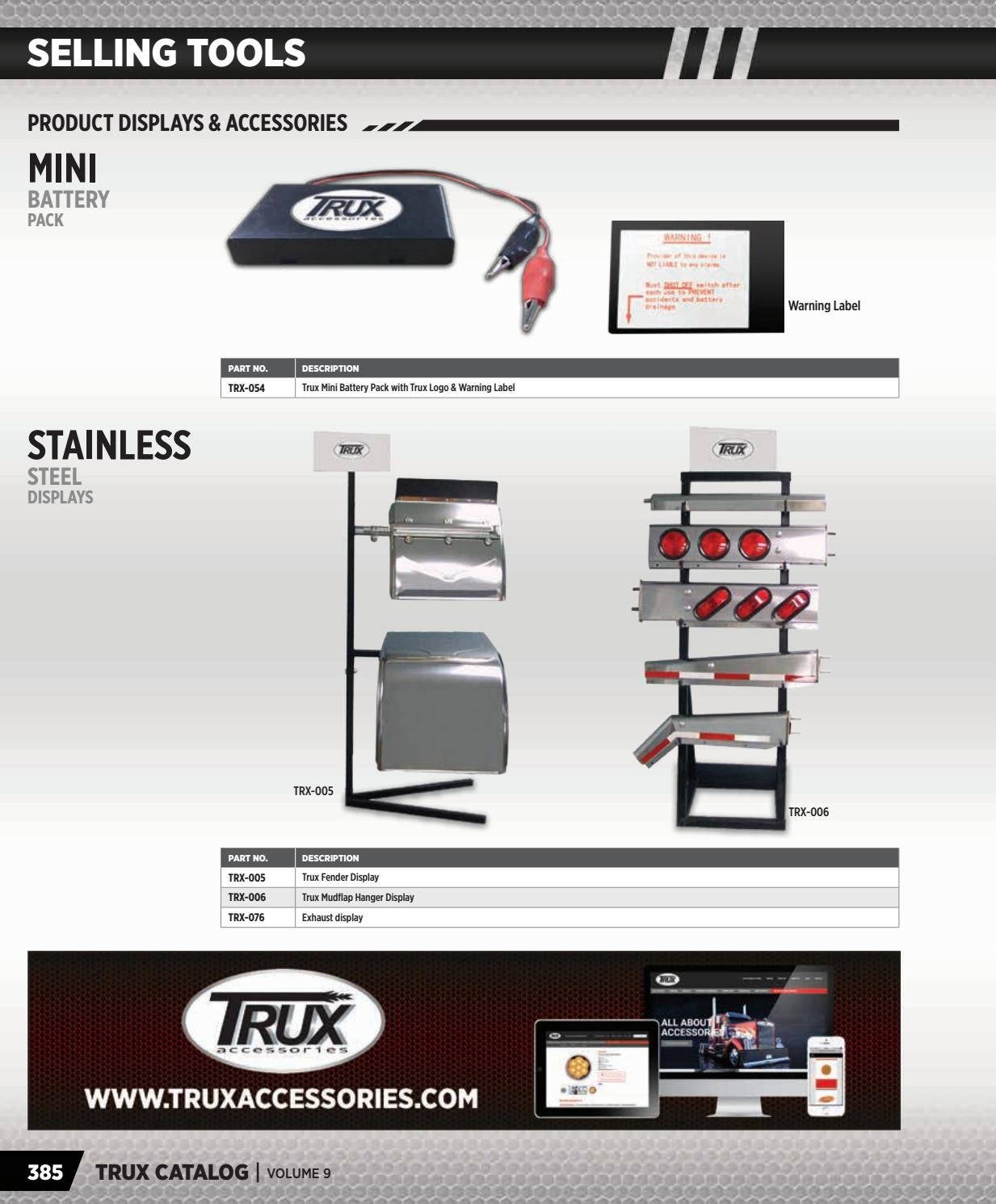Trux Accessories Catalog v9 by Trux Accessories Issuu