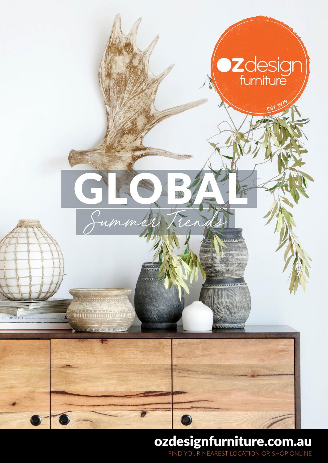 OZ Global Summer Trends by OZ Design Furniture Issuu