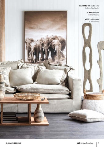 OZ Design Furniture 家具目录 · OZ 全球 夏季 Trends 第 3 页
