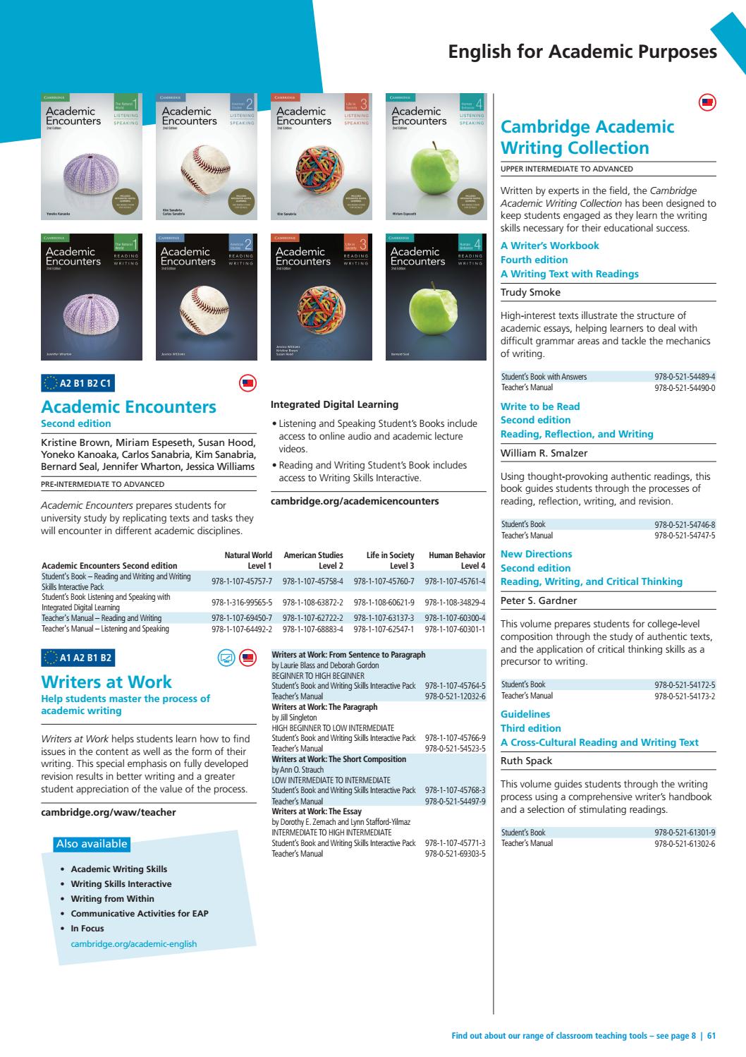 2019 ELT Cambridge University Press Catalogue International by
