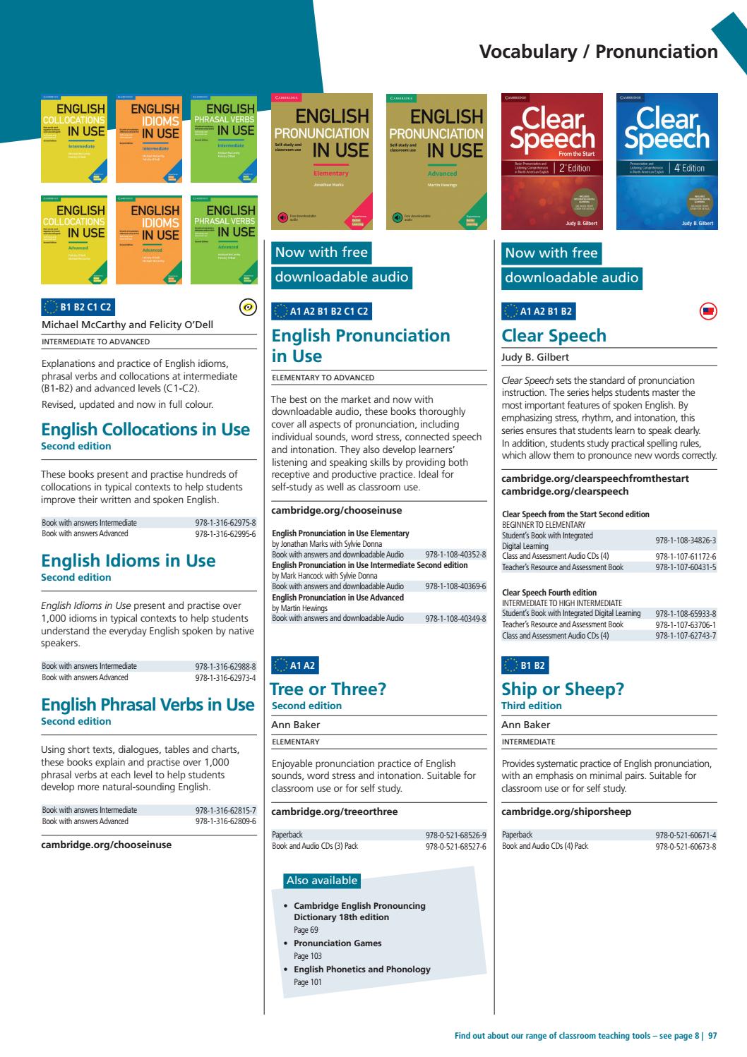 2019 ELT Cambridge University Press Catalogue