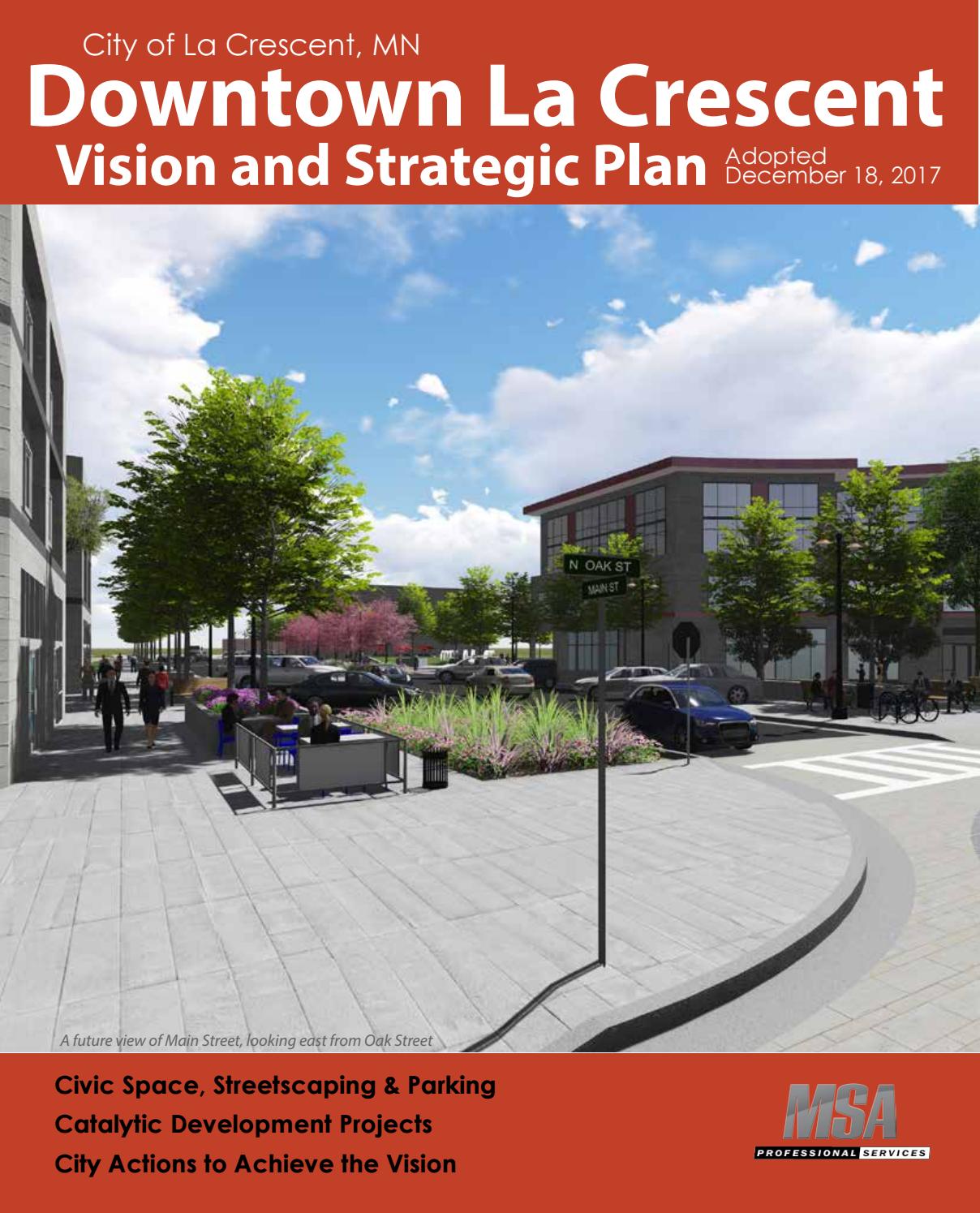 La Crescent Downtown Vision by MSA Professional Services Issuu