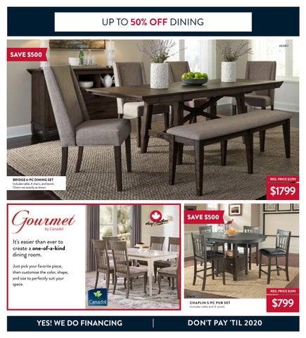WorldWide Furniture 家具目录 · Worldwide Furniture - Deck your halls with Holiday Deals 第 7 页