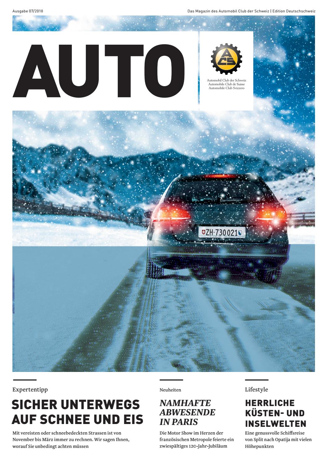 Das Magazin Des Automobil Club Der Schweiz Edition Deutschschweiz By Acs Automobil Club Der Schweiz Issuu