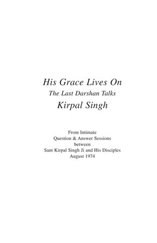 HIS GRACE LIVES ON 第 3 页