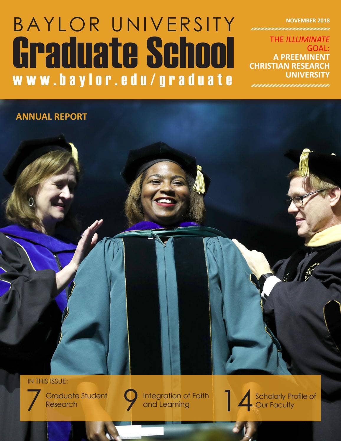 Baylor University Graduate School 2018 Annual Report by Baylor
