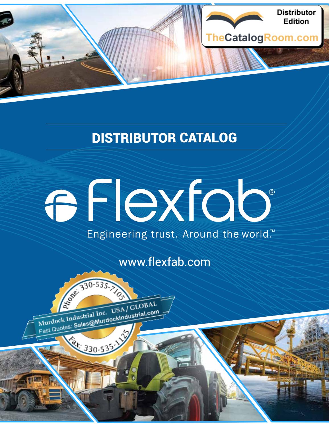 Flexfab Silicone Coolant Hose Reinforced Distributor Catalog by Murdock