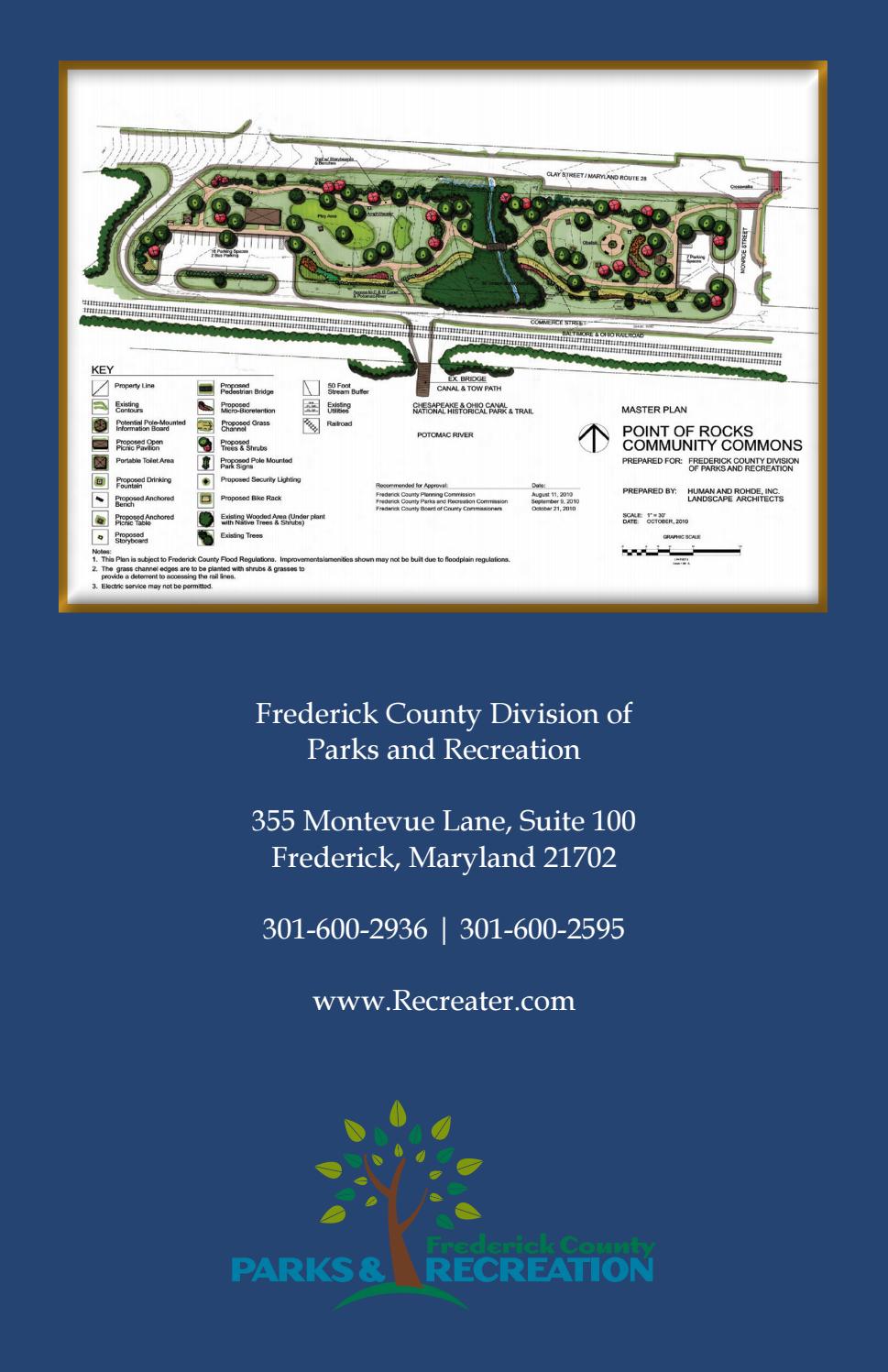 Self Guided Walking Tour of Point of Rocks Community Commons Park by  Frederick County Parks and Recreation - Issuu