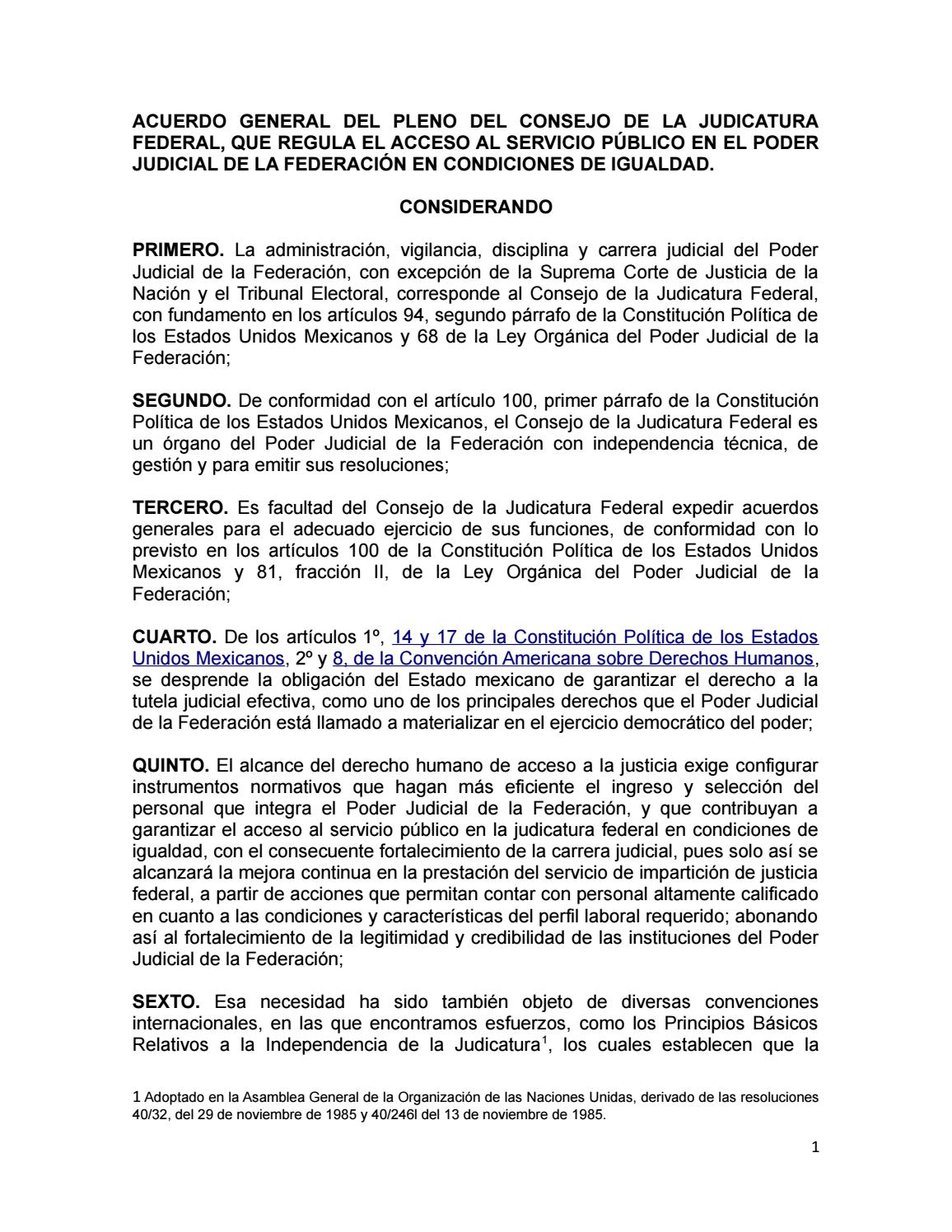 Acuerdo nombramientos Poder Judicial by Rogelio Ramírez - Issuu