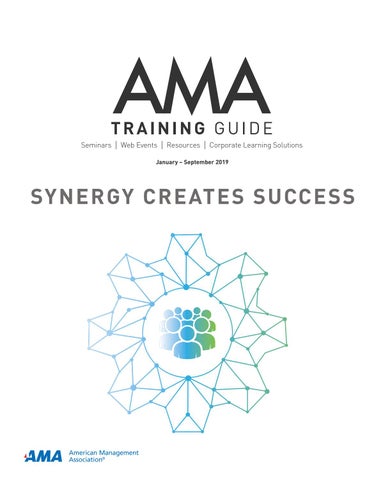 AMA Training Resource Guide by AmericanManagementAssociation - Issuu