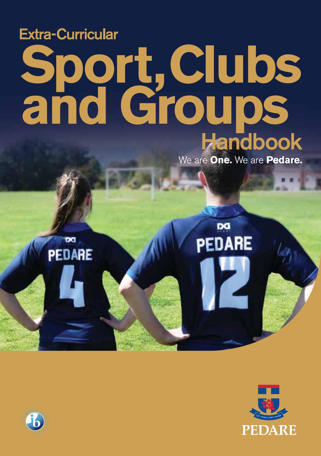 Pedare College Sport Handbook by Pedare Christian College Issuu