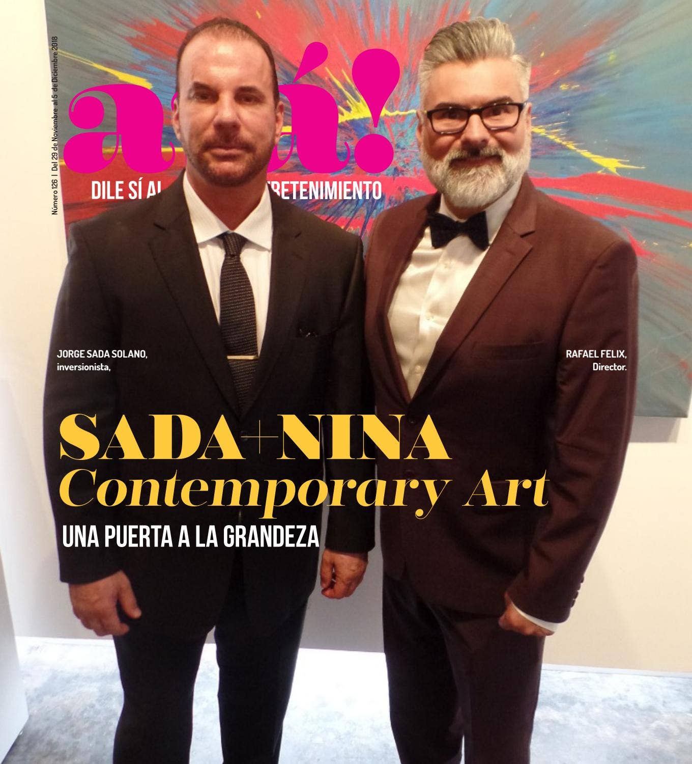 Revista ajá número 126 Sada+Nina by Ajá! la Revista - Issuu