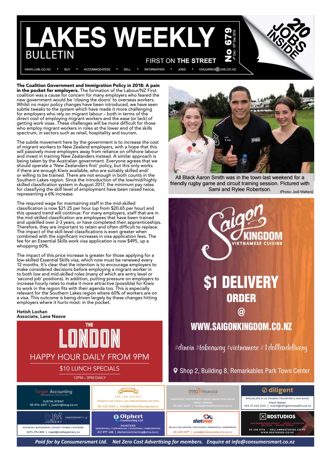 Issue 679 By Lakes Weekly Bulletin Issuu
