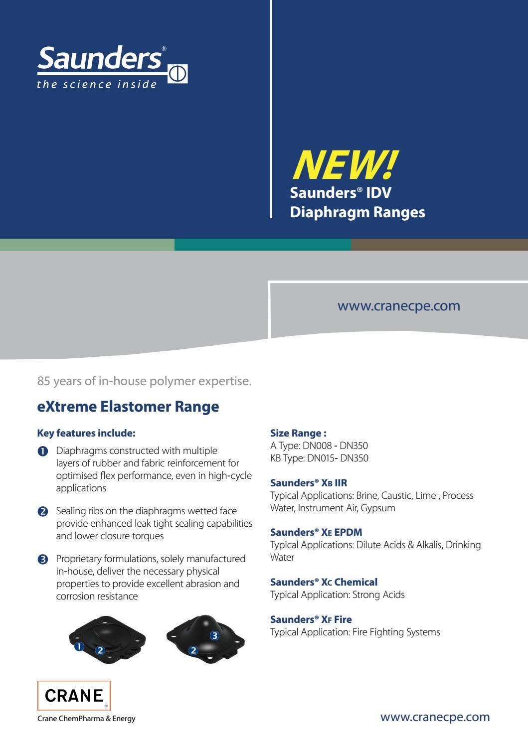 Saunders Idv Diaphragm Ranges By Eriks Nederland Issuu