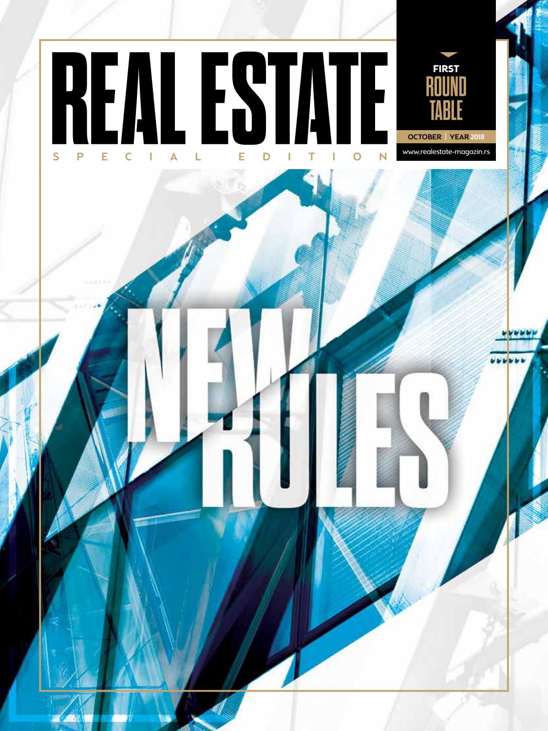 REAL ESTATE NEW RULES, specijalno izdanje Real Estate magazina by RE