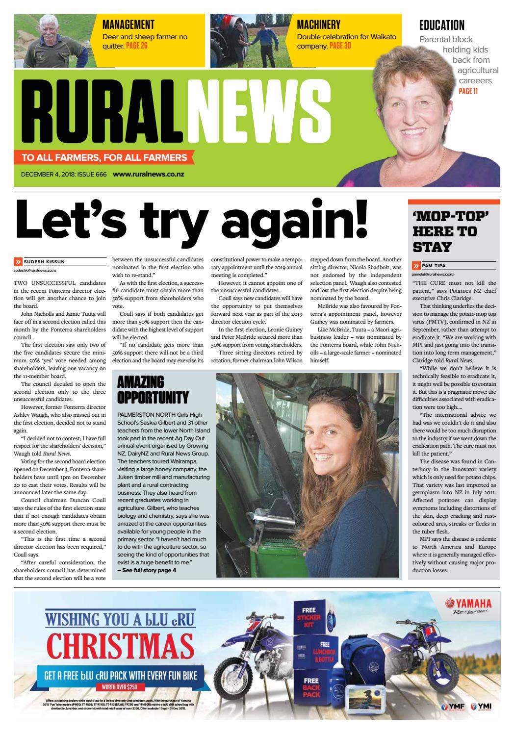 Rural News 4 December 2018 by Rural News Group - Issuu
