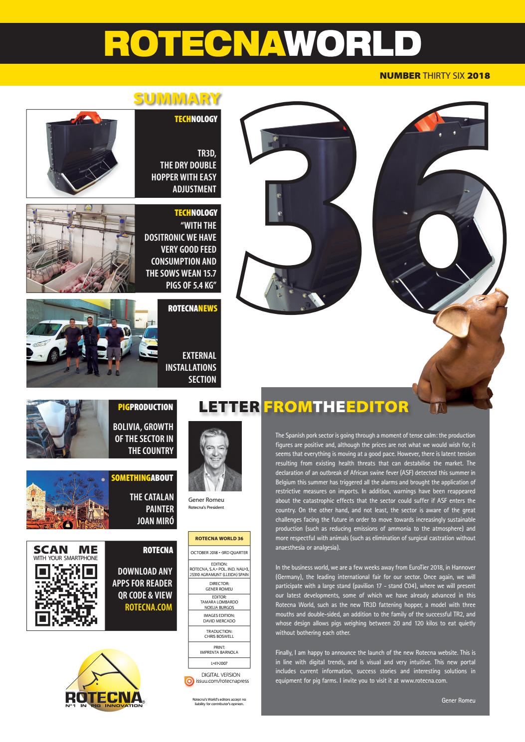 36 ROTECNA WORLD By Rotecna S A Issuu